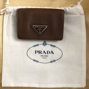 Authentic Prada Card Holder